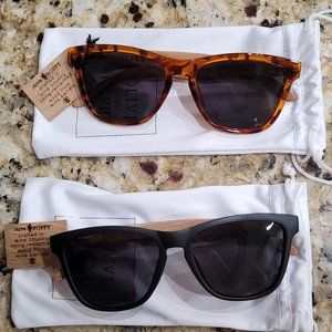 Olive and Poppy Wine Barrel Sunglasses
